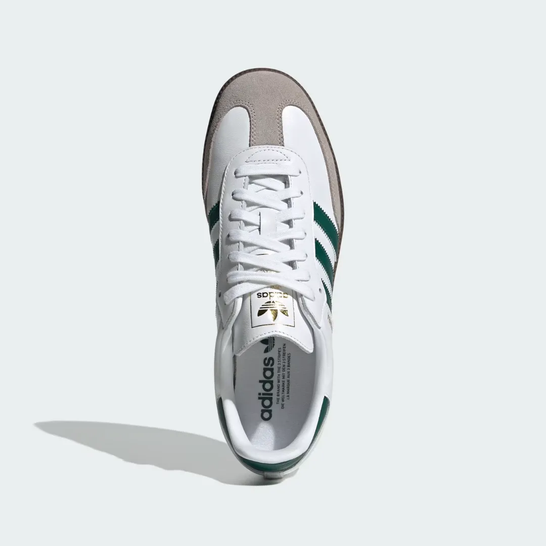 Samba OG Shoes (Cloud White   Collegiate Green   Clear Granite)