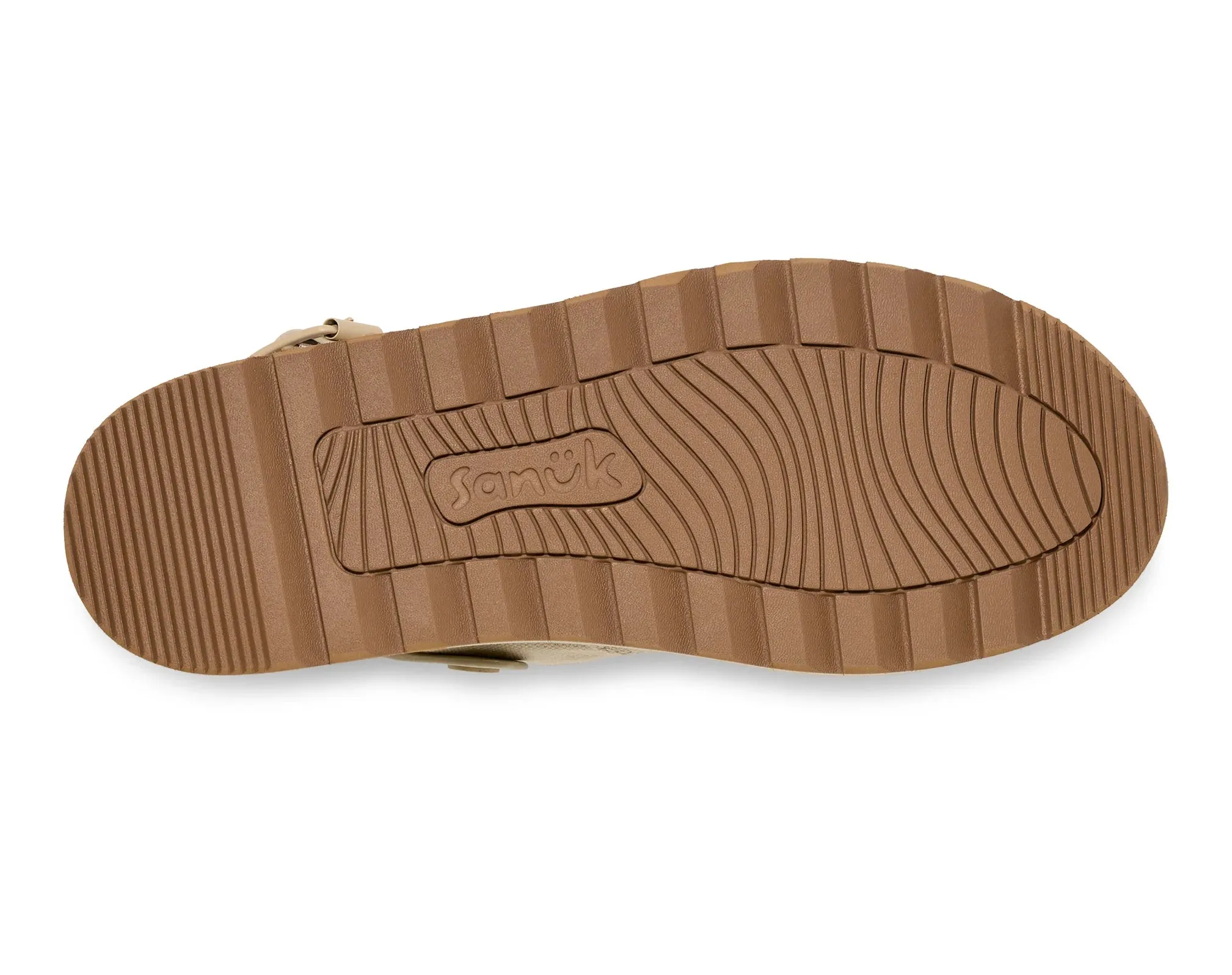Sanuk Womens Donna Mesa Mule Shoes - Brown Rice