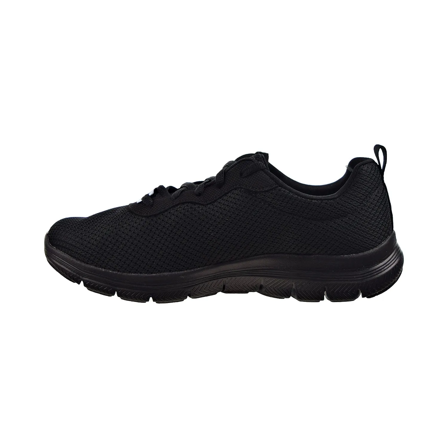 Skechers Flex Appeal 4.0 (Wide) Women's Shoes Black