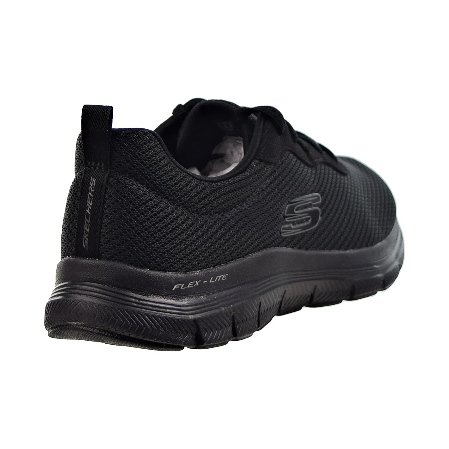 Skechers Flex Appeal 4.0 (Wide) Women's Shoes Black