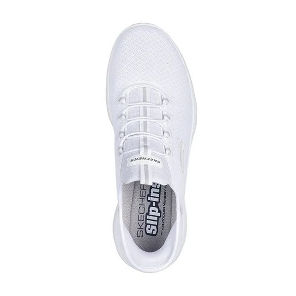 SKECHERS SUMMITS LIFESTYLE SHOES FOR MEN, WHITE