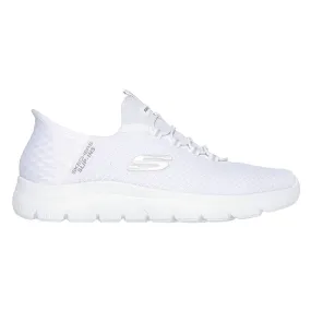 SKECHERS SUMMITS LIFESTYLE SHOES FOR MEN, WHITE
