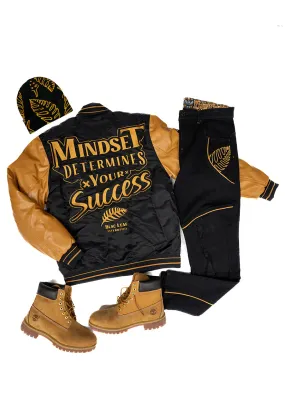 Successful Mindset Bomber Jacket, Successful Mindset Denim Jeans and Twilight Beanie: Big & Tall Bundle (Shoes Not Included)
