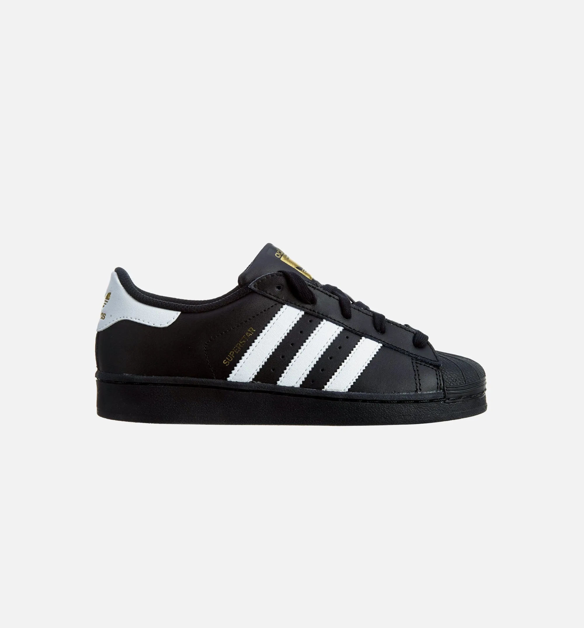 Superstar Preschool Lifestyle Shoe - Black/White