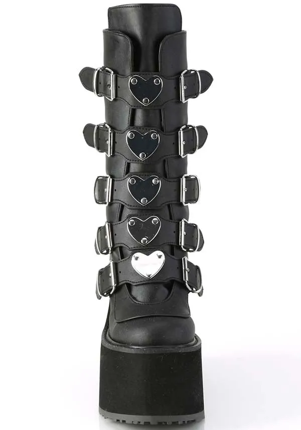 SWING-230 [Black] | PLATFORM BOOTS [PREORDER]
