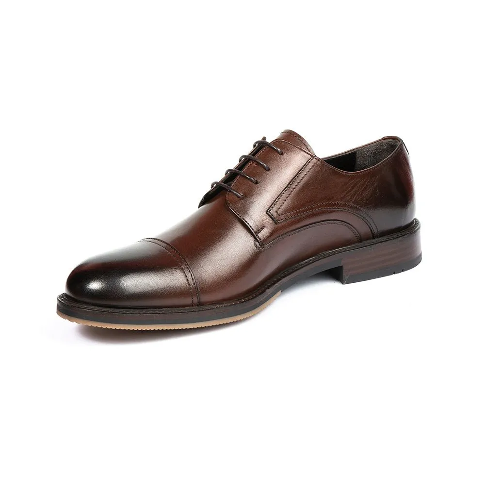 Urban Formal Leather Shoes GR75010BR Dark Brown
