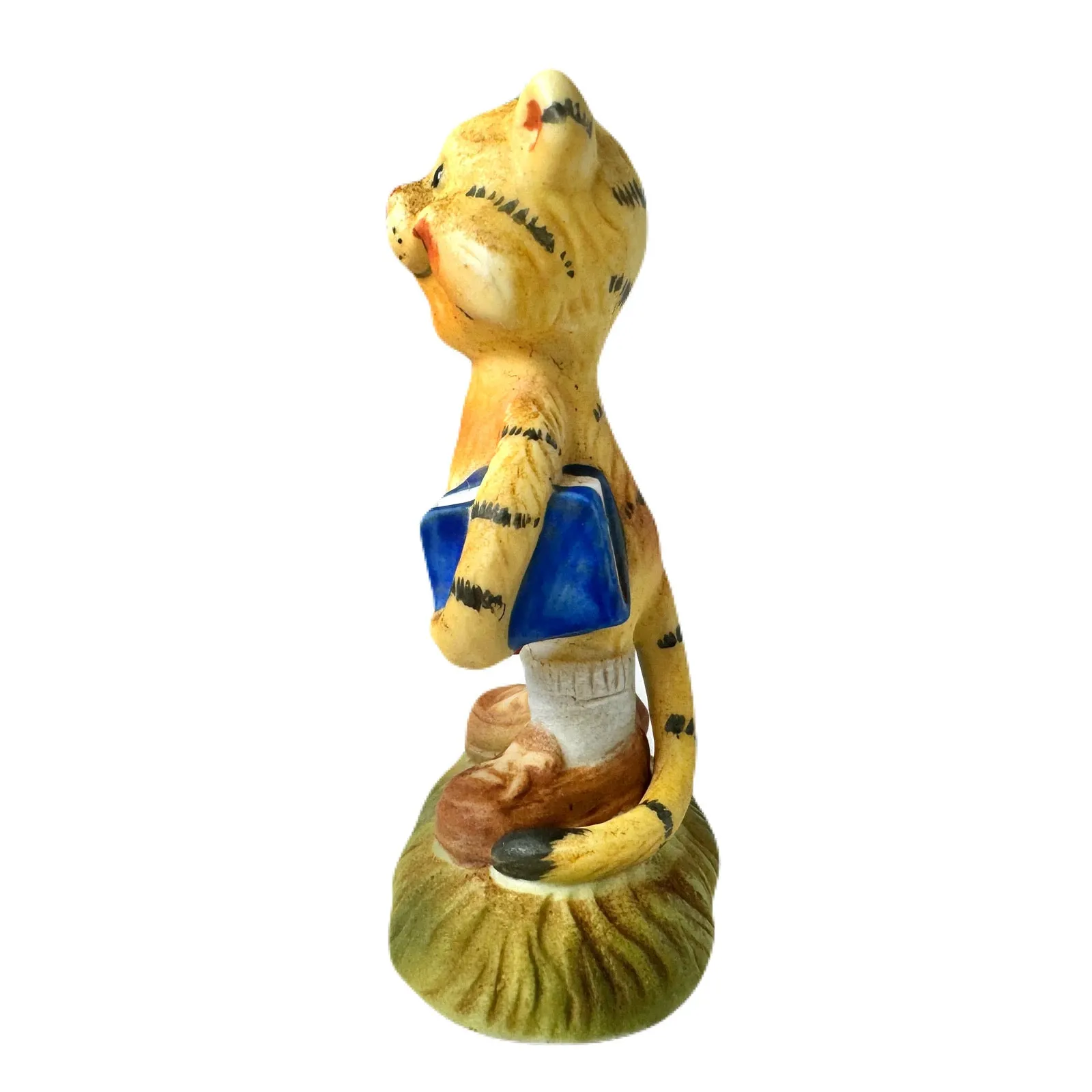 Vintage Suzy’s Zoo Tiger Smart Professor / Teacher / Librarian Collectible Figurine Statue by Suzy Spafford Enesco 1978