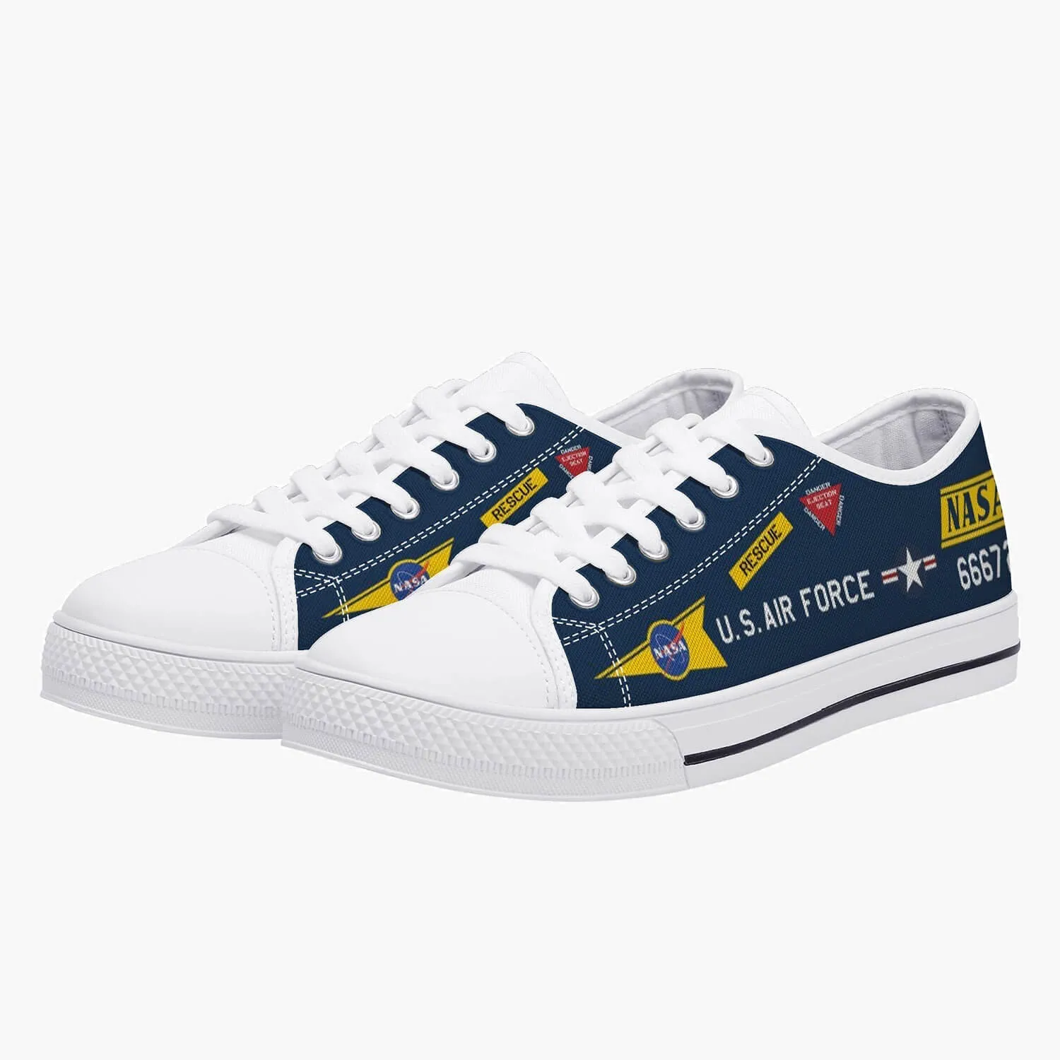 X-15 "56-6672" Low Top Canvas Shoes