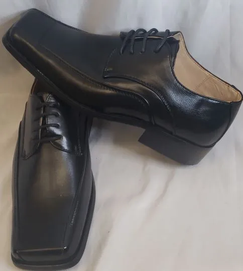 Yahya -- Men's Dress Oxford -- Black